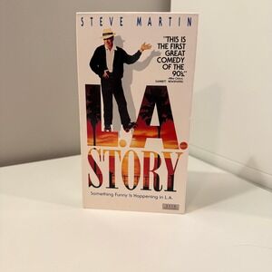 L.A. Story VHS Steve‎ Martin Comedy Movie 1991 Romantic Film